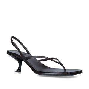 the row minimal kitten heel sandals